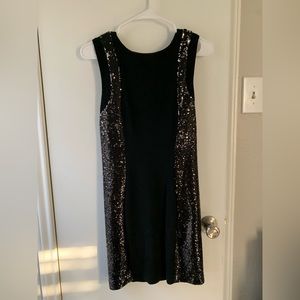 Forever 21 Black Sequin Mini Dress